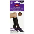 Silky 40 Denier Medium Support Flight Socks 1 Pair Nude