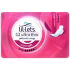 Lil-Lets Ultra Thin Towels Long 12
