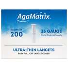 AgaMatrix Ultra-Thin Lancets 33G (200)