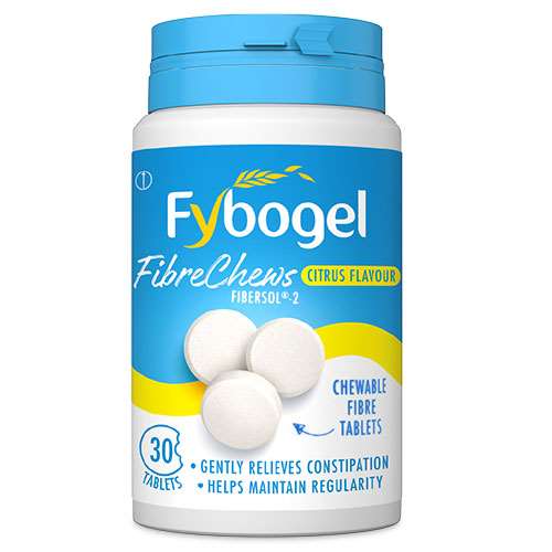 Fybogel Fibre Chews Citrus 30 Tablets