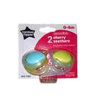 Tommee Tippee Soothers Cherry (0-6 Months) Blue/Green