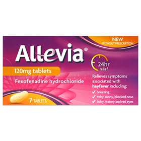 Allevia 120mg 7 Tablets