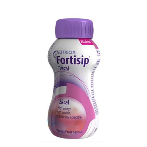 Click to view product details and reviews for Nutricia Fortisip 2kcal Forest Fruit 200ml.