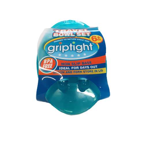 Griptight Travel Bowl Set Blue