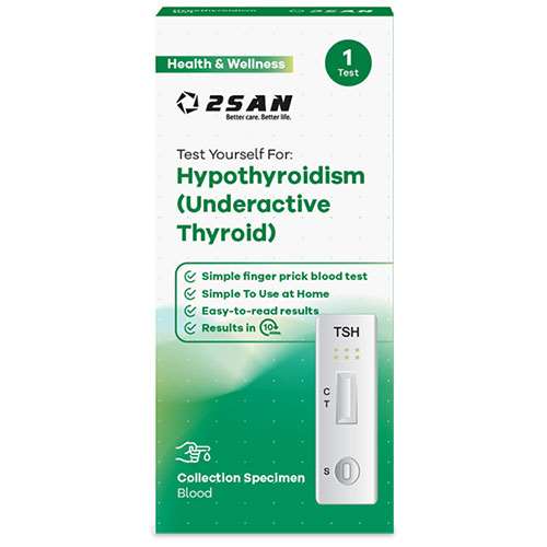 2San Hypothyroidism (Underactive Thyroid) Home Test - Single Pack