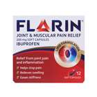 Flarin Joint & Muscular Pain Relief 200mg Soft Capsules 12