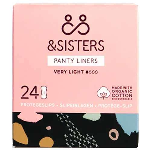 andSisters Organic Cotton Everyday Liners 24