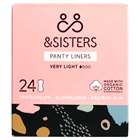 &Sisters Organic Cotton Everyday Liners 24