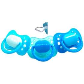 Griptight 3 Orthodontic Soothers Blue