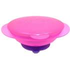 Griptight Suction Feeding Bowl With Lid Pink 12m+