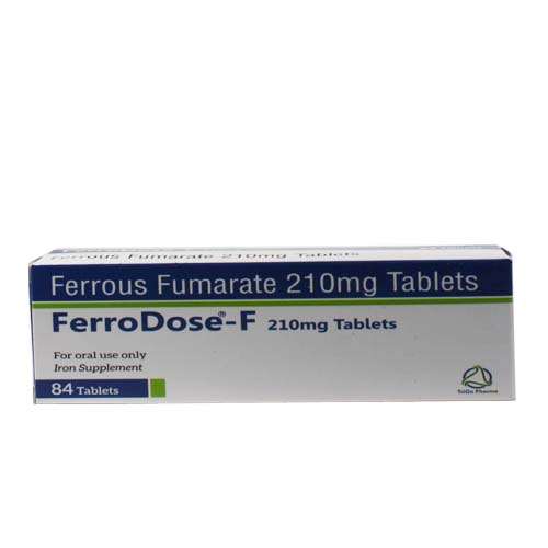 FerroDose-F 210mg Tablets 84