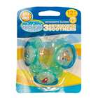 Griptight 3 Orthodontic Soothers Decorated Blue