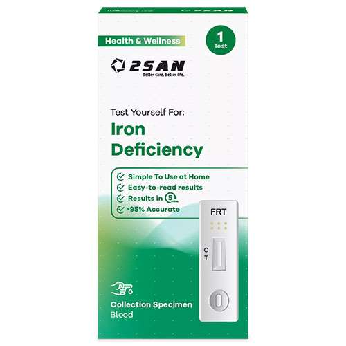 2San Iron Deficiency Home Test - Single Pack