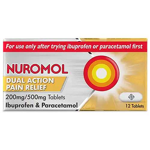 Nuromol Dual Action Tablets 12