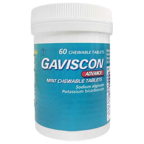 Gaviscon Advance Mint Chewable Tablets 60