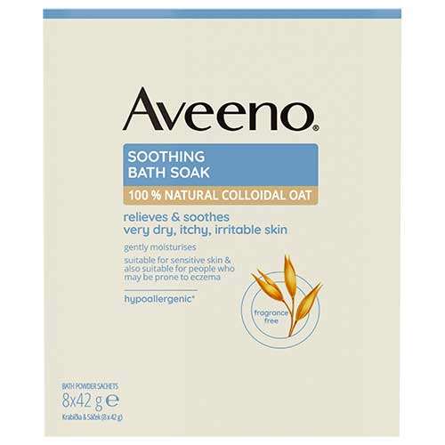 Aveeno Soothing Bath Soak 8 Sachets