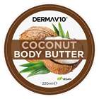 Derma V10 Coconut Body Butter 220ml