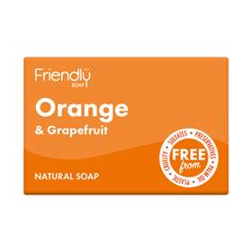 Friendly Soap Natural Soap Orange & Grapefruit