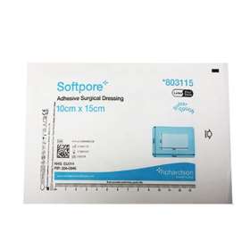 Softpore Adhesive Surgical Dressing 10cmx15cm 803115