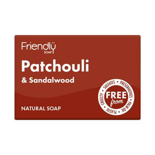 Friendly Soap Natural Soap Patchouli & Sandalwood