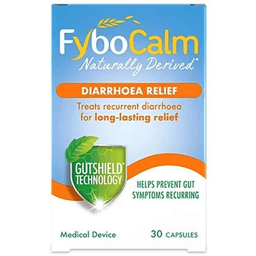 FyboCalm Diarrhoea Relief 30 Capsules