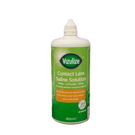 Vizulize Contact Lens Saline Solution 360ml