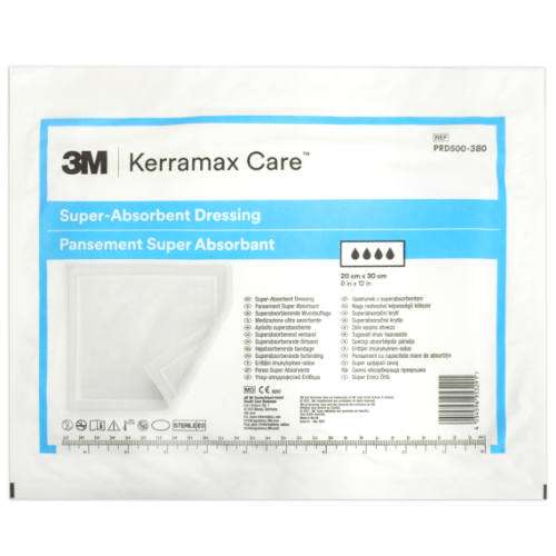 Click to view product details and reviews for Kerramax Care Super Absorbent Single Dressing 20cm X 30cm Prf Prd 500 380.