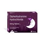 Diphenhydramine Hydrochloride 50mg Tablets 20