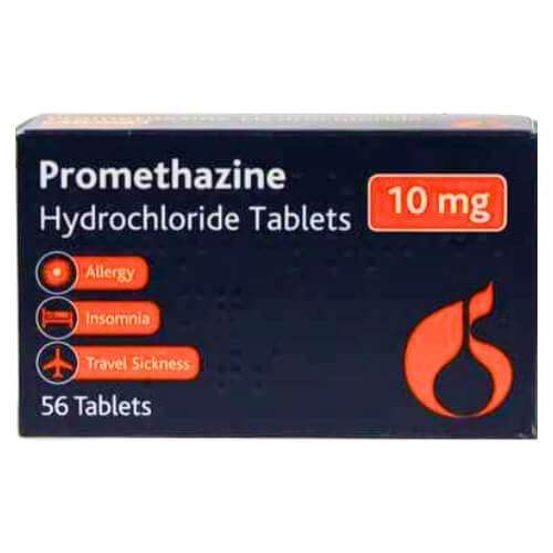 Promethazine Hydrochloride 10mg Tablets 56