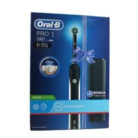 Oral B Pro 1 Black Edition Cross Action Electric  Toothbrush