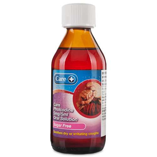 Care Pholcodine 5mg/5ml Oral Solution Sugar Free 200ml ExpressChemist