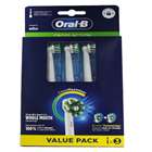Oral B Cross Action Brush Heads x 3