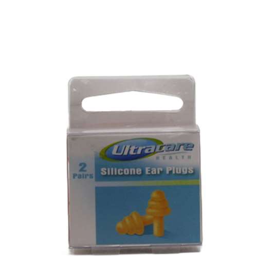 Ultracare Silicone Ear Plugs 2 Pairs