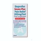 Ibuprofen Double Strength Suspension Seven Plus 200ml/5ml 100mlw Product