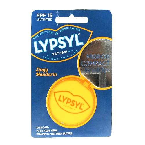 Click to view product details and reviews for Lypsyl Mirror Compact Zingy Mandarin.