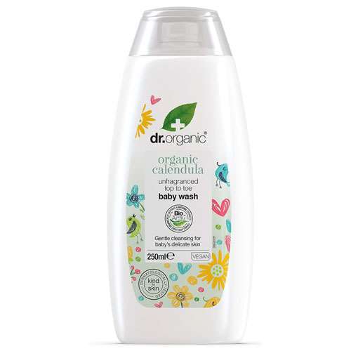 Dr Organic Calendula Unfragranced Baby Wash 250ml