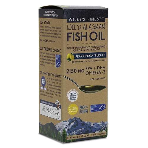 Wiley's Finest Peak Omega-3 Liquid 250ml