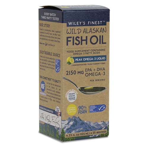 Wiley's Peak Omega-3 Fish Oil 125ml