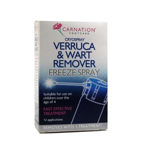 Carnation Verruca And Wart Remover Freeze Spray 50ml