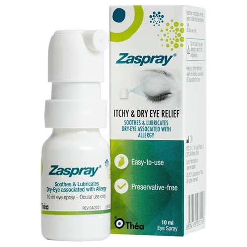 Zaspray Itchy And Dry Eye Spray 10ml