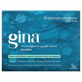 Gina 10mg Vaginal Tablets 24