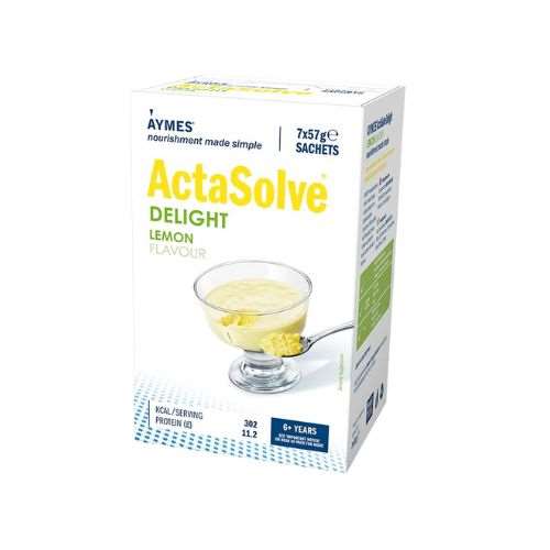 Aymes Actasolve Delight Lemon 7 x 57g