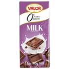 Valor 0% added sugar Milk Chocolate 100g