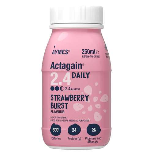 Click to view product details and reviews for Aymes Actagain 24 Daily Strawberry Burst 250ml.