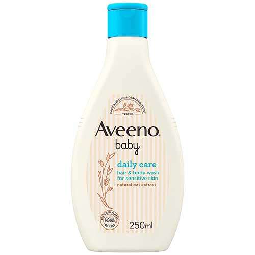 Aveeno Baby Daily Care and Body Wash for Sensitive Skin 250ml