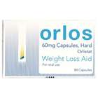 Orlos 60mg Weight Loss Aid 84 Hard Capsules