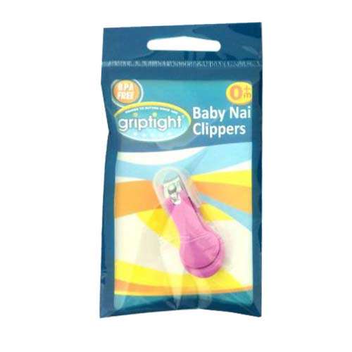 Griptight Baby Nail Clippers Pink