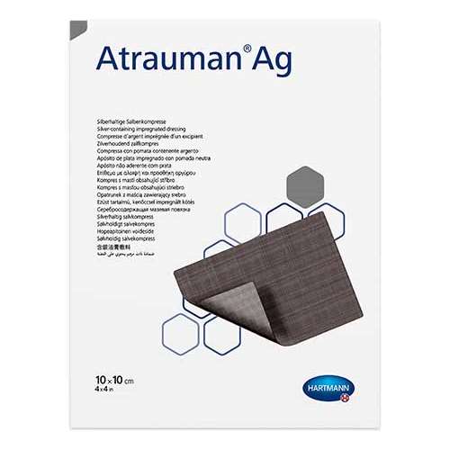 Atrauman Ag Single Dressing 10 x 10cm 499573