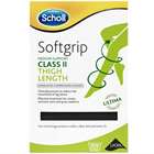 Scholl Softgrip Class 2 Thigh Length Black