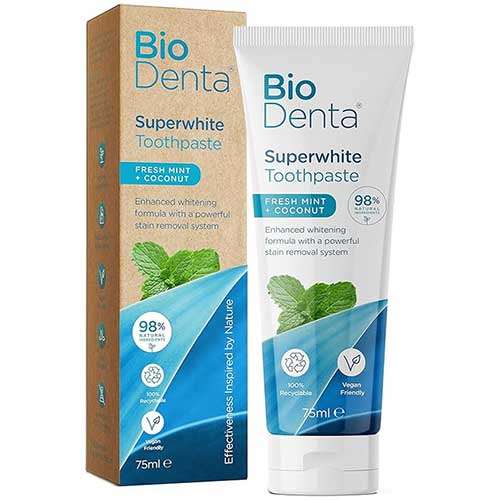 BioDenta Superwhite Toothpaste 75ml